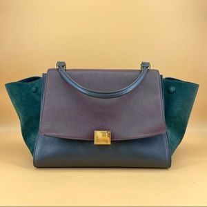 CELINE Smooth Calfskin Medium Bag Trapeze
